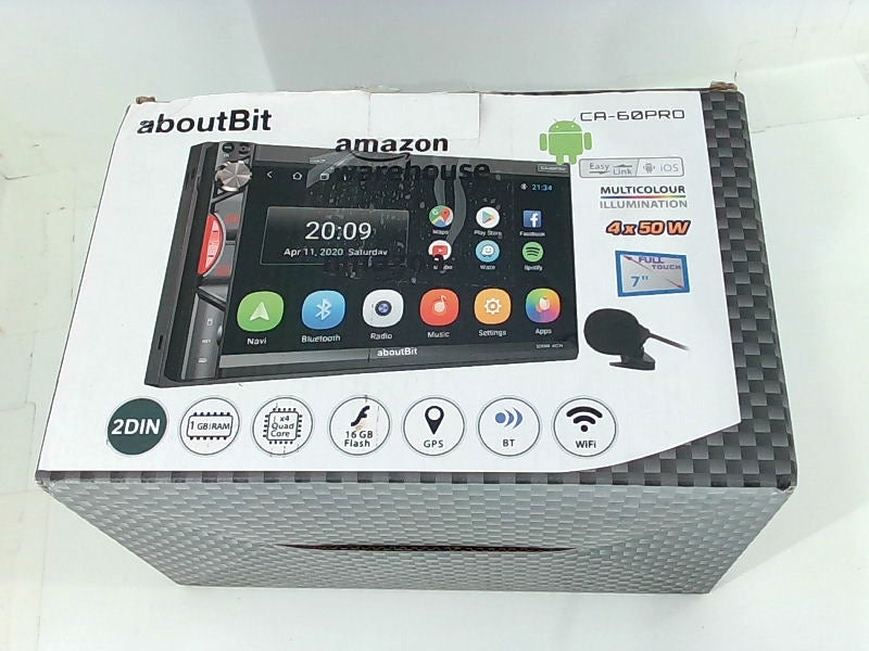 Aboutbit Android 9.0 2DIN Multimedia Car Stereo with 16GB Storage