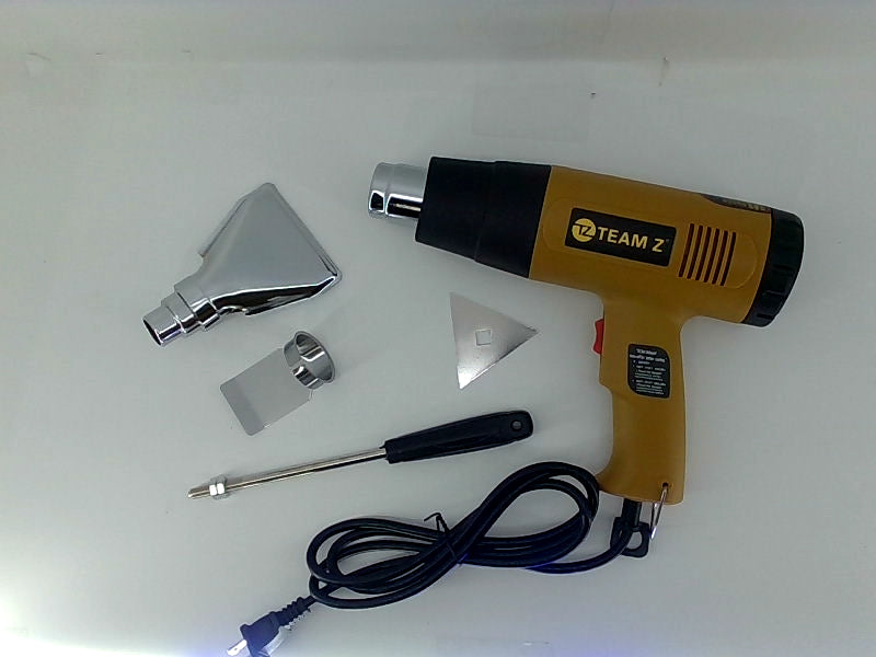 Team Z Us Heat Gun Kit With Case Color Gold