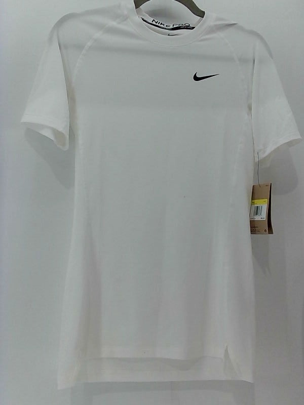 Nike Mens Pro Training Tee Small White T-Shirt