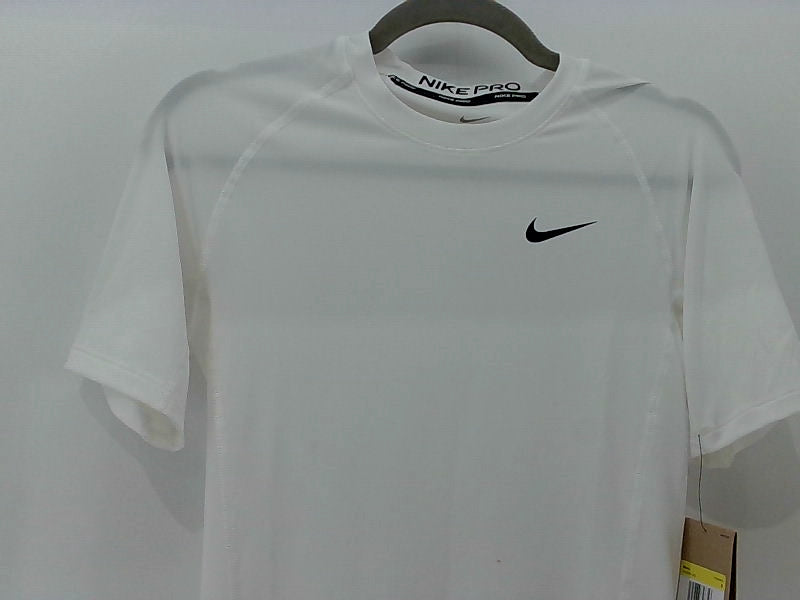 Nike Mens Pro Training Tee Small White T-Shirt