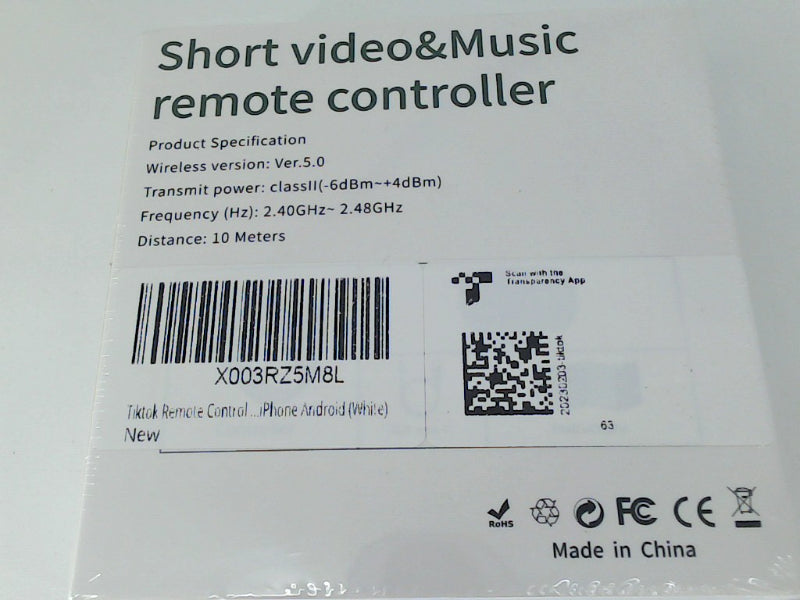 Short Video & Music Remote Controller D01 Pro