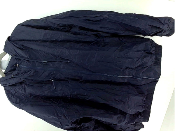 Augusta Mens Jacket Regular Zipper Rain Jacket Color Blue Size XXLarge