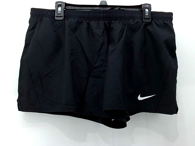 Nike Womens Dry 10k Running Shorts Color Black Size XLarge