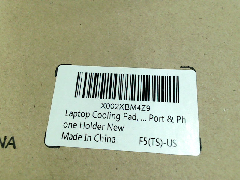 LIANGASTAR Laptop Cooling Pad with Multiple Fans Black