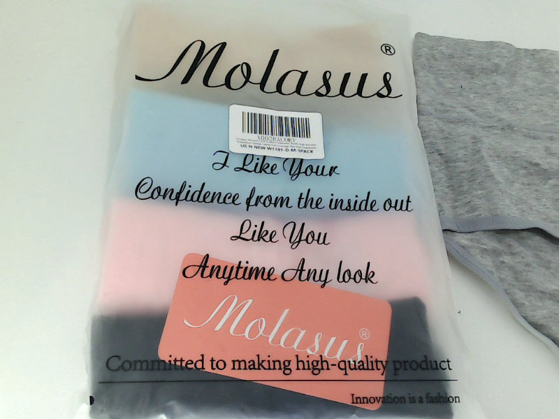 Molasus Women's Soft Cotton Underwear Briefs Medium 5 Pack