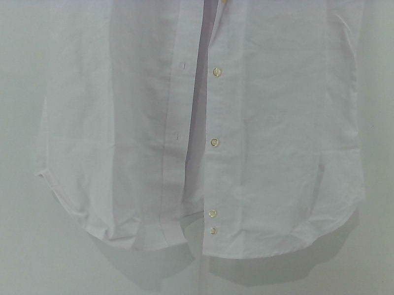 Ultraclub Men's White Regular Dress Shirt Small