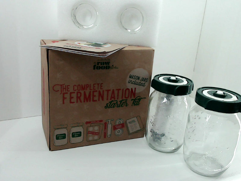 Culture Hub Fermentation Starter Kit Color Clear Green Size 32 Oz Set of 2