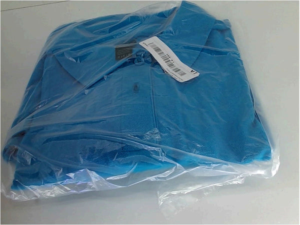 Gildan Mens Polo Short Sleeve Polo Shirt Color Blue Size Medium