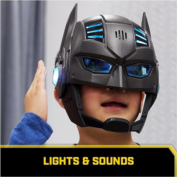 Dc Comics Armor Up Batman Mask 15 Plus Sounds & Phrases Lights Kids Roleplay