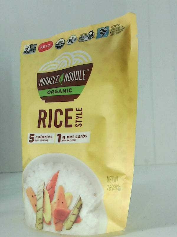 Cozy Farm Miracle Noodle Organic Rice Color Canary Yellow Size 7oz 200g