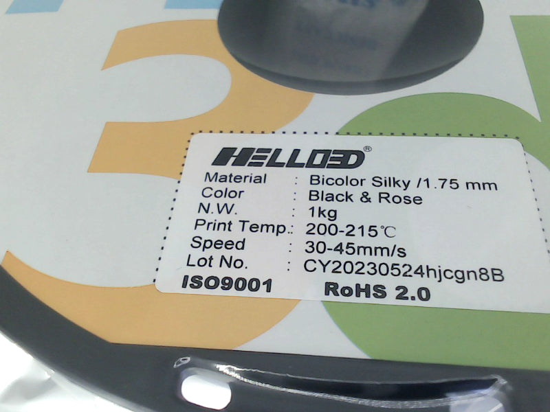 Helloed 3d Printing Filament Red 1kg Spool