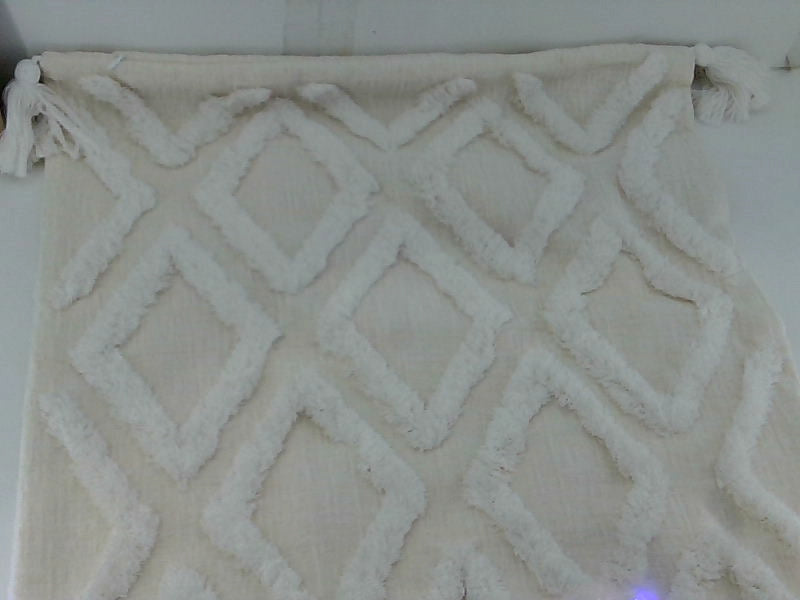 Beige Textured Pillow Cover 20x20