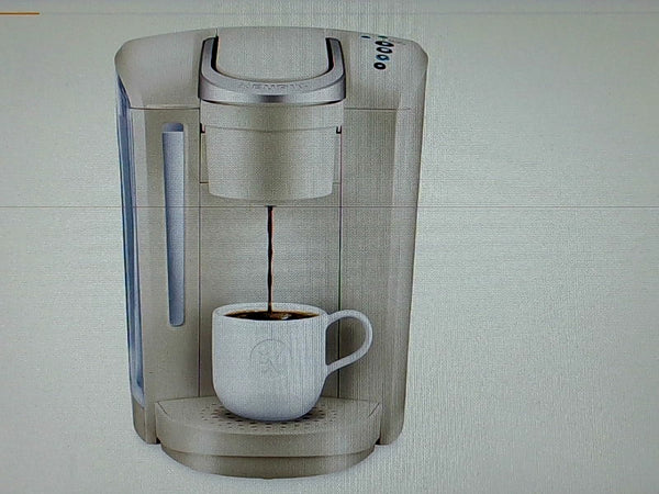 Keurig Single Serve Coffee Maker Sandstone 9.2 D x 11.6 W x 12.5 H