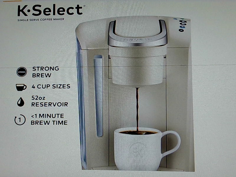 Keurig Single Serve Coffee Maker Sandstone 9.2 D x 11.6 W x 12.5 H