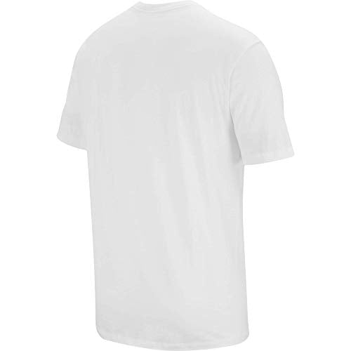 Nike Men's NSW Club Tee X-Large - White, Black, University Red