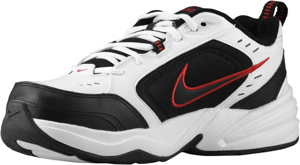 Nike Men's Air Monarch IV Sneakers 10.5 Black/White