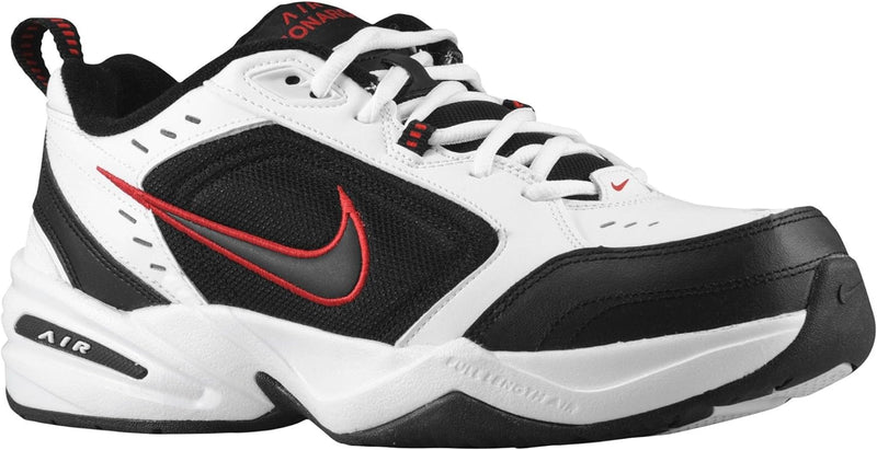 Nike Men's Air Monarch IV Sneakers 10.5 Black/White