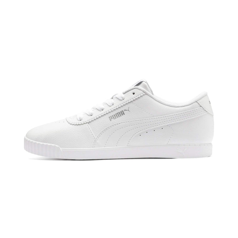 PUMA Women's Carina Slim Sneakers - White Size 8