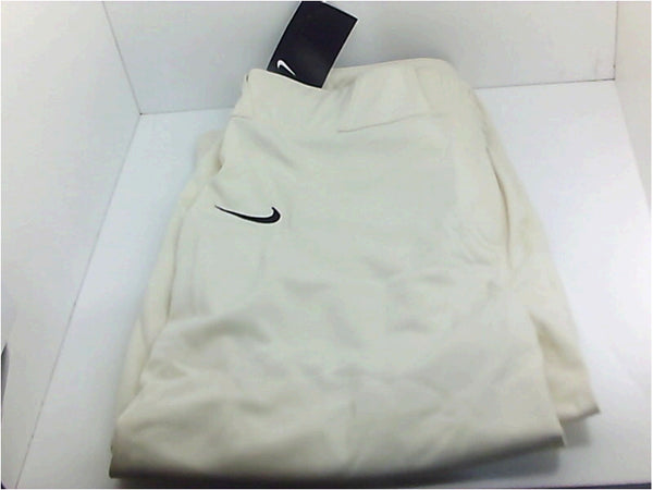 Nike Mens Core Baseball Pants Loose Fit Button Fly Color Off White Size 3XLarge