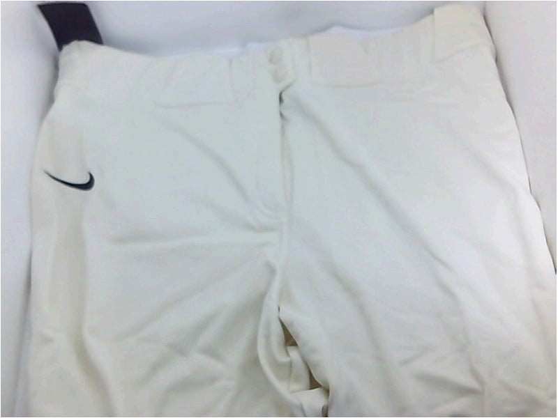 Nike Men's X-Large Off White Baseball Pants Loose Fit