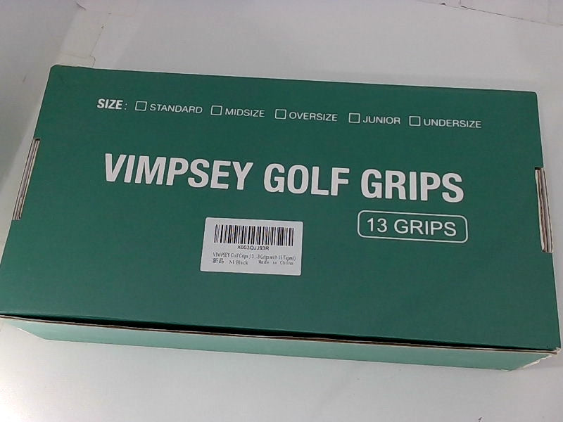 Vimpsey Golf Grips Set - Black/White, Pack of 13