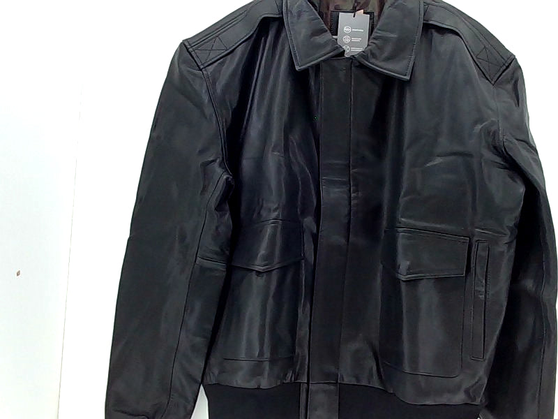 sid Enterprises XLarge Black Leather Jacket for Men