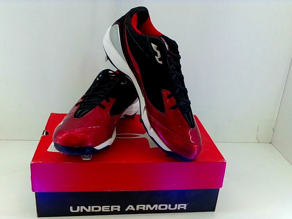 Under Armour Men's Low Athletic Shoes Size 11 Black/Red