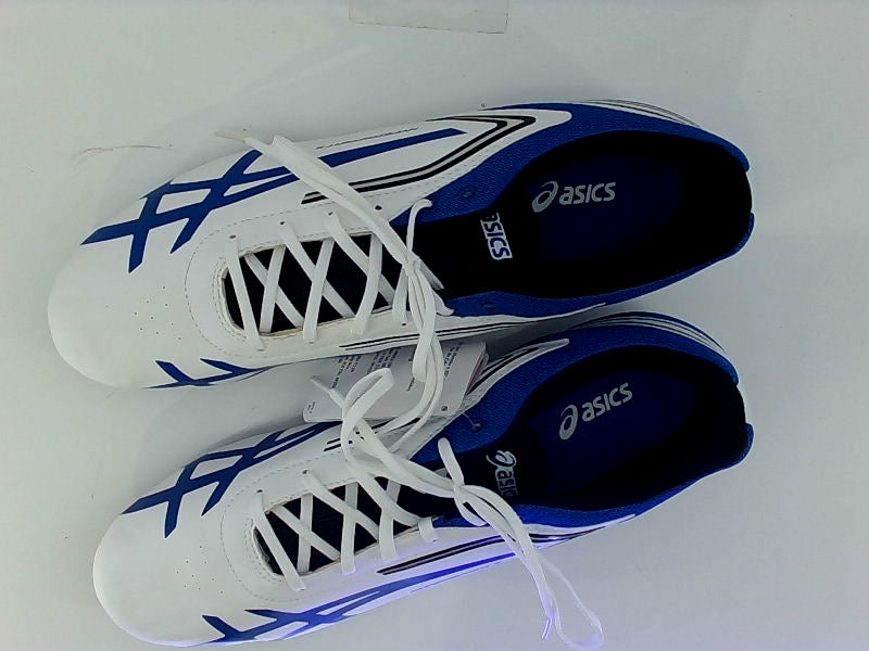 Mens Hypersprint 5 High Tops Lace Up Athletic Shoes Color White/black/blue Size 13