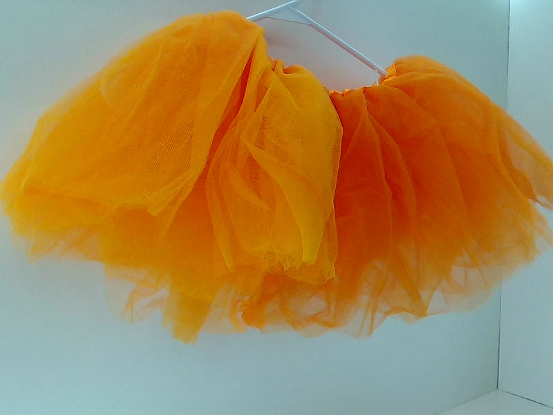 Orange Tutu Skirt Costume Accessory