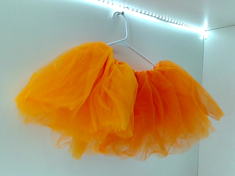 Orange Tutu Skirt Costume Accessory