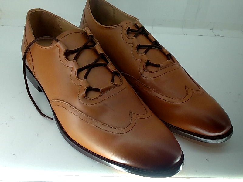 Love and Liberty Men's Tan Lace-Up Dress Shoes - Size 11