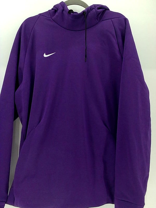 Nike Men's Therma XLarge Pullover Hoodie Purple