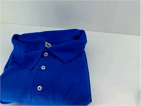 Jerzees Mens Short Sleeve Polo Shirt Color Blue Size XXLarge