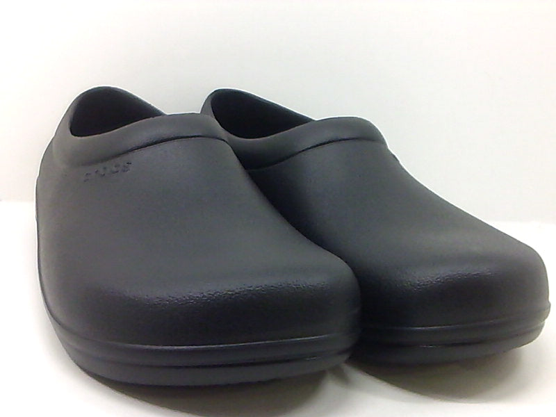 Crocs Men's On-the-Clock Work Slip On Clogs - Size 12 M US Men