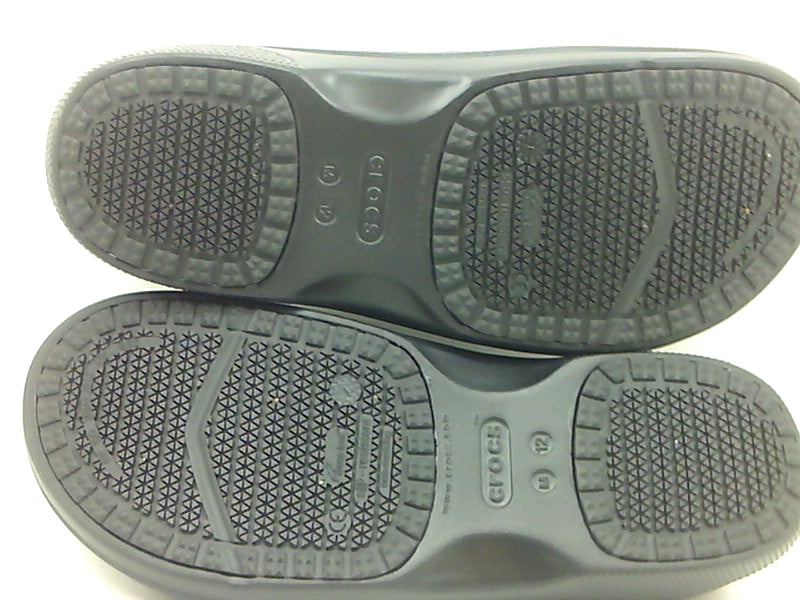 Crocs Men's On-the-Clock Work Slip On Clogs - Size 12 M US Men