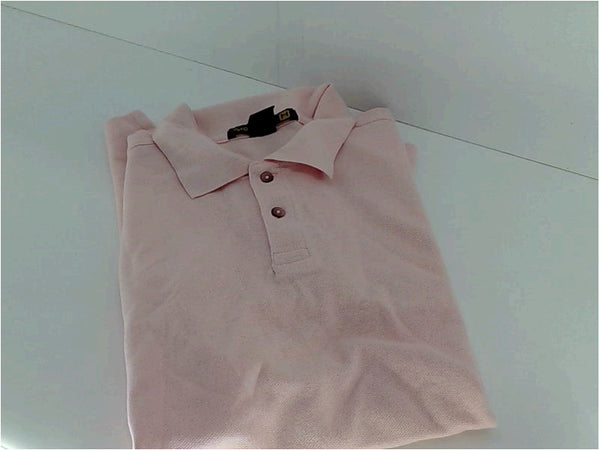 Harriton Womens Polo Regular Short Sleeve Polo Color Pink Size XLarge Tops