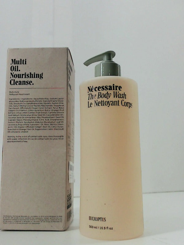 Nécessaire the Body Wash Eucalyptus 500ml Oil in Gel Cleanser Vitamin  A C E