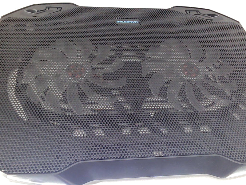 LIANGSTAR Laptop Cooling Pad with Dual Fans Black