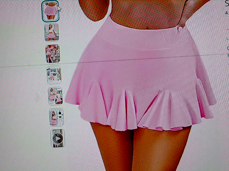 Avidlove Pink Mini Skirt XLarge