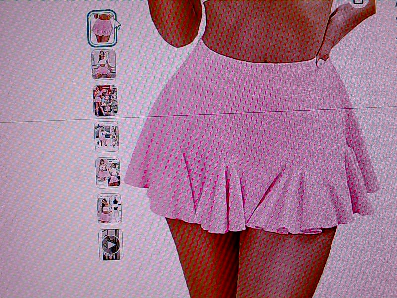 Avidlove Pink Mini Skirt XLarge