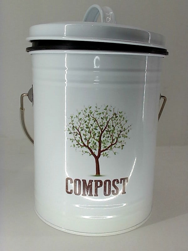 Third Rock Compost Bin Kitchen – 1.0 Gallon Countertop Compost Bin with Lid
