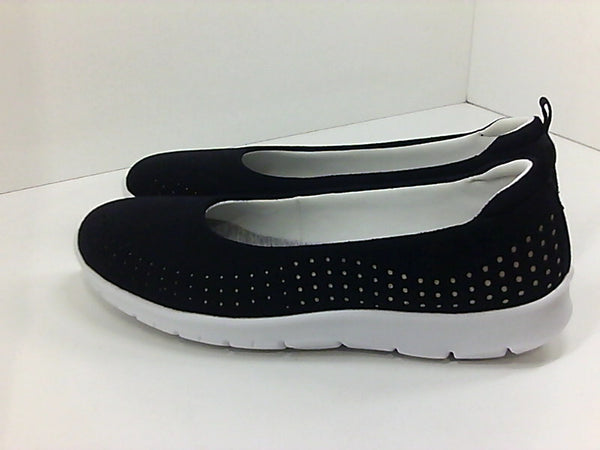 Clarks Womens Step Allena Sea Loafer Closed Toe None Flats Color Black Size 7