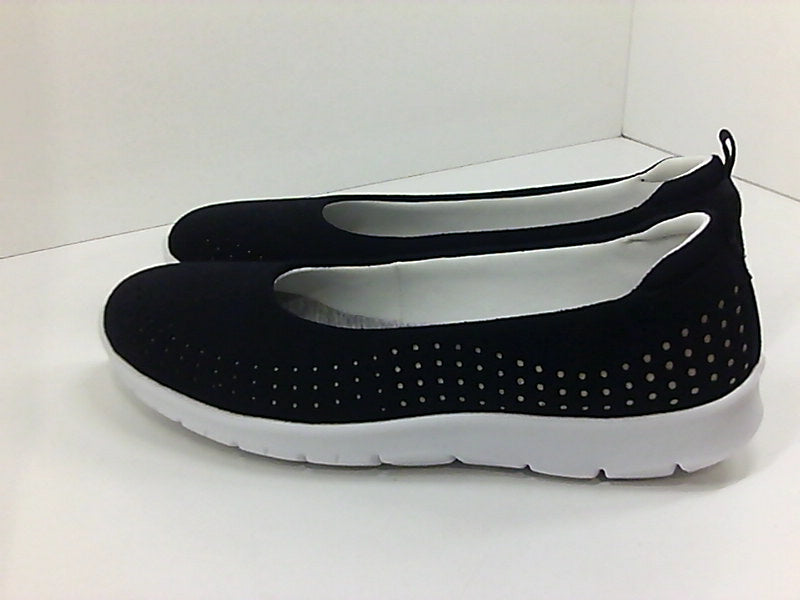 Clarks Womens Step Allena Sea Loafer Flats Color Black Size 7 Pair of Shoes