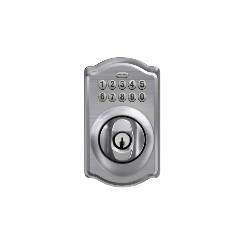 Keypad Deadbolt Satin Chrome