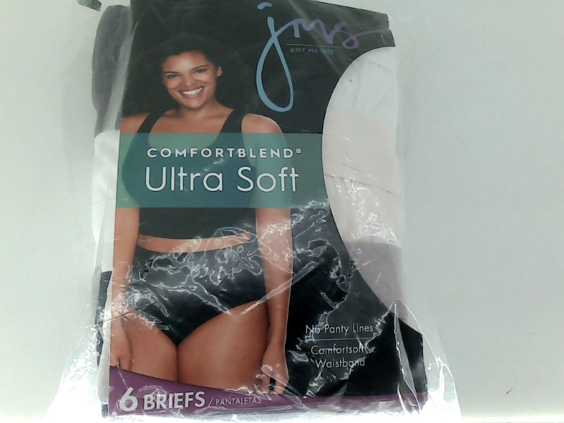 Jms Briefs/Comfortblend Ultra Soft MultiColor Size 6 piece