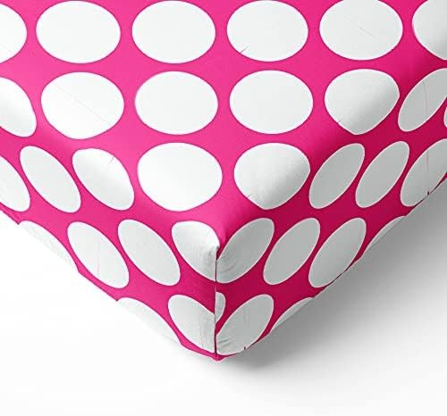 Baby safe crib bumpers polka