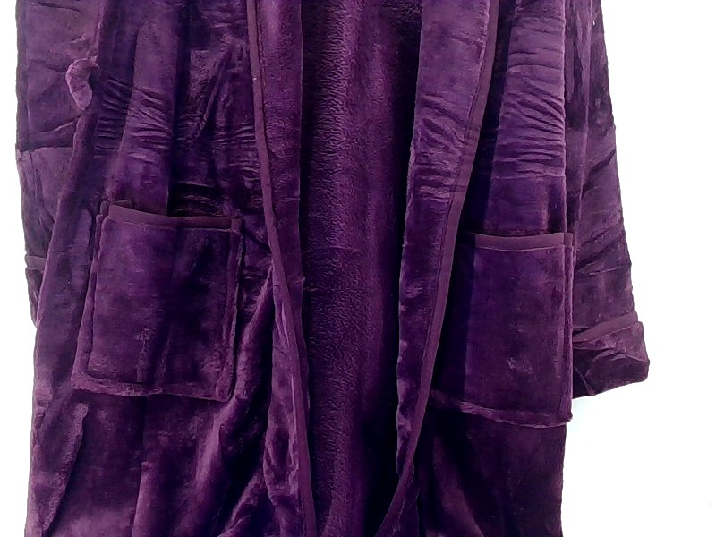 Bathrobe Color Purple Size Medium