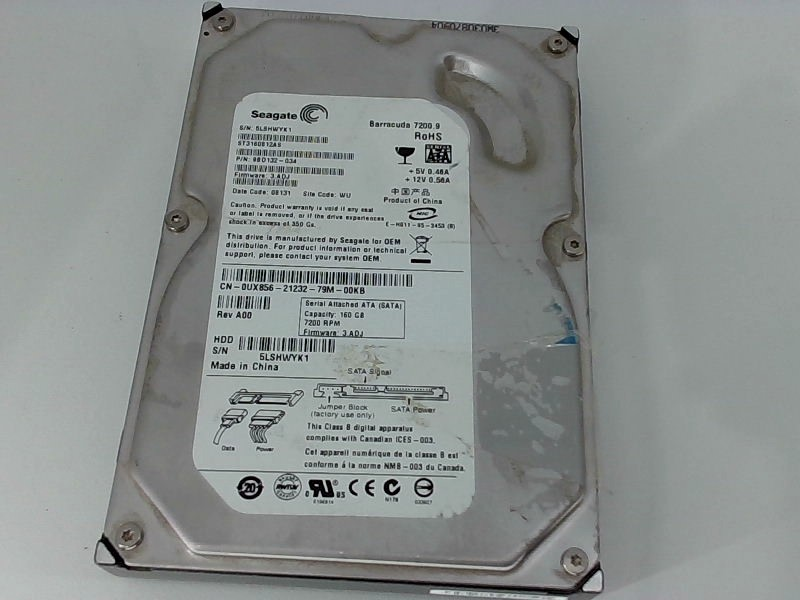 Seagate Hard Drive 160GB Seagate Barracuda 7200.9