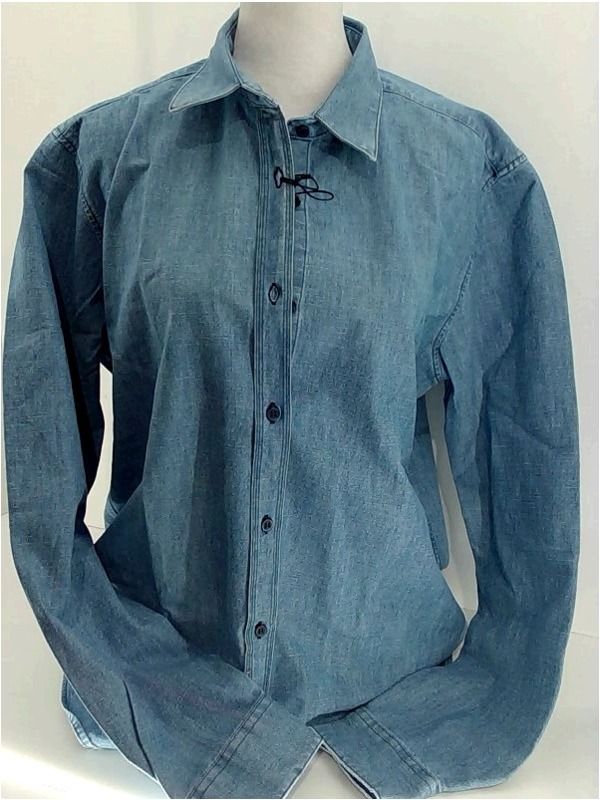 Lafaurie Mens Botan Shirt Regular Sleeve Casual Button Down Shirt Size Medium