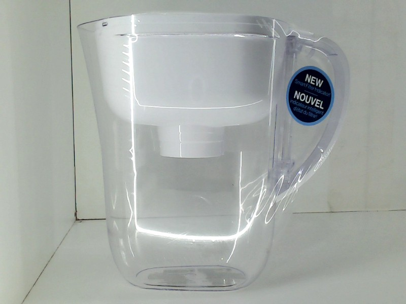 Brita Metro Water Pitcher Bright White Standard Filter